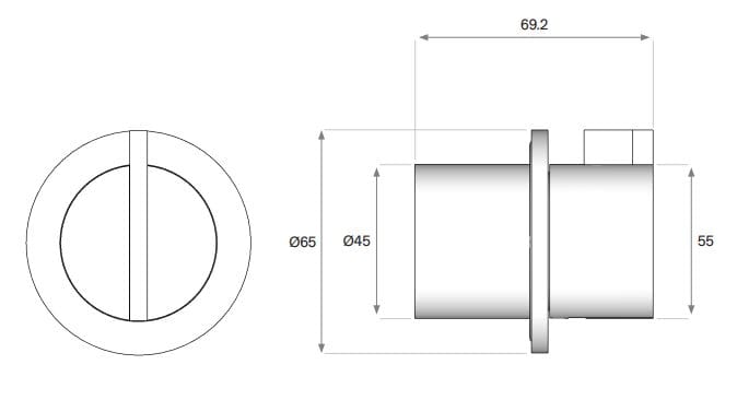 Смеситель для душа с 5 отверстиями и ручным душем COCOON Piet Boon ARCH-00043158 - Вид №6