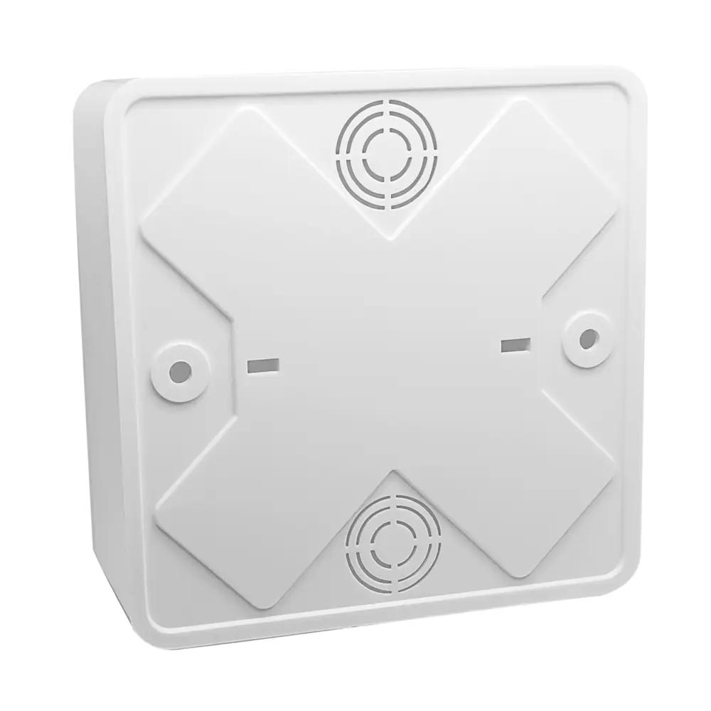 Распределительная коробка открытая Mirkl 100x100x44 мм 2 ввода цвет белый STLM-2190424 - Вид №2