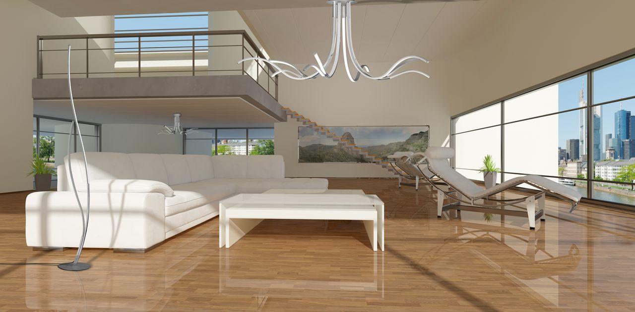 Подвесная светодиодная люстра Mantra Corinto 6105 MANTRA ДИЗАЙНЕРСКИЕ, CORINTO 137950 Серебро  - Вид №1