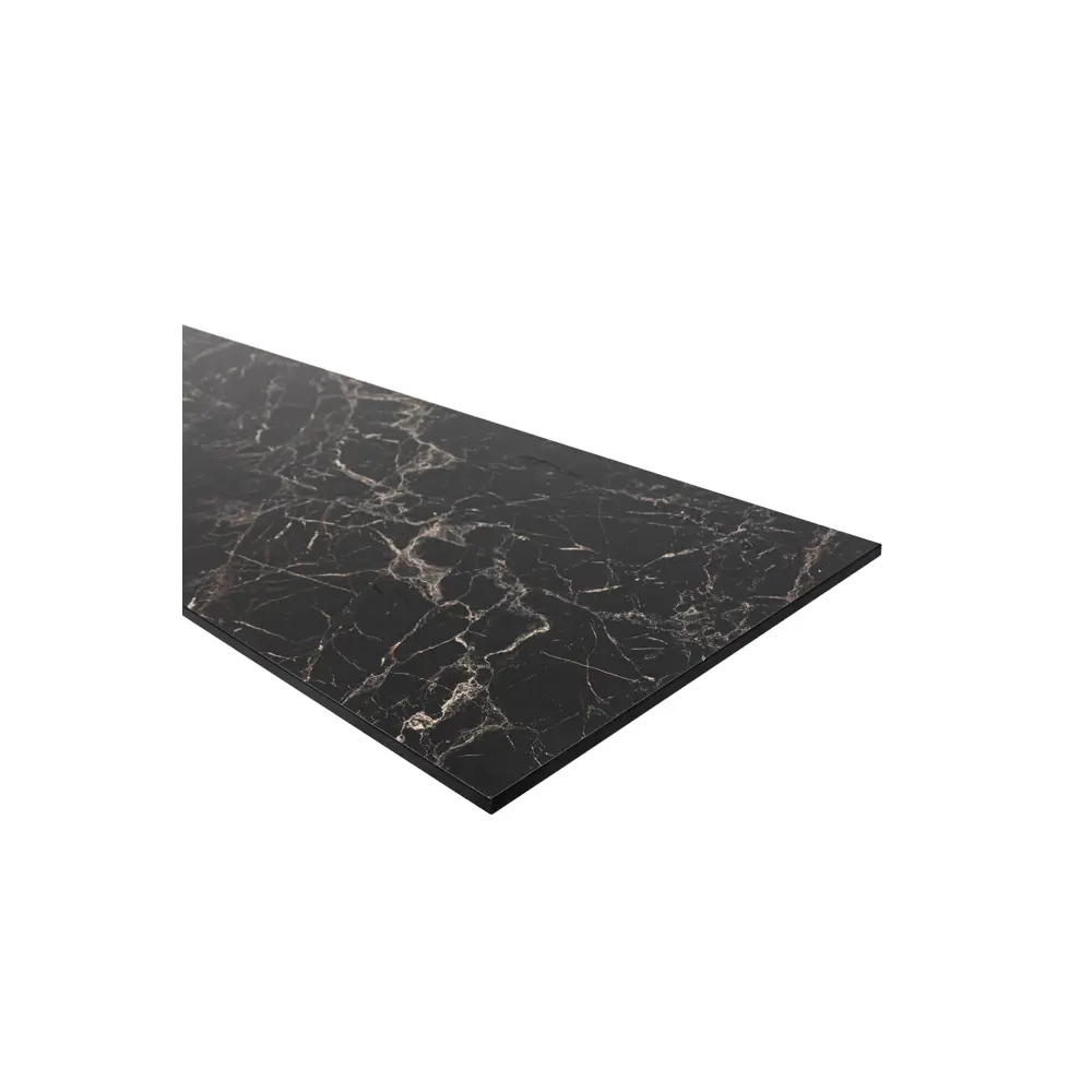 Столешница кухонная Мрамор 240x60x1.6 см HPL-пластик цвет черный Santreyd STLM-2061051 - Вид №6
