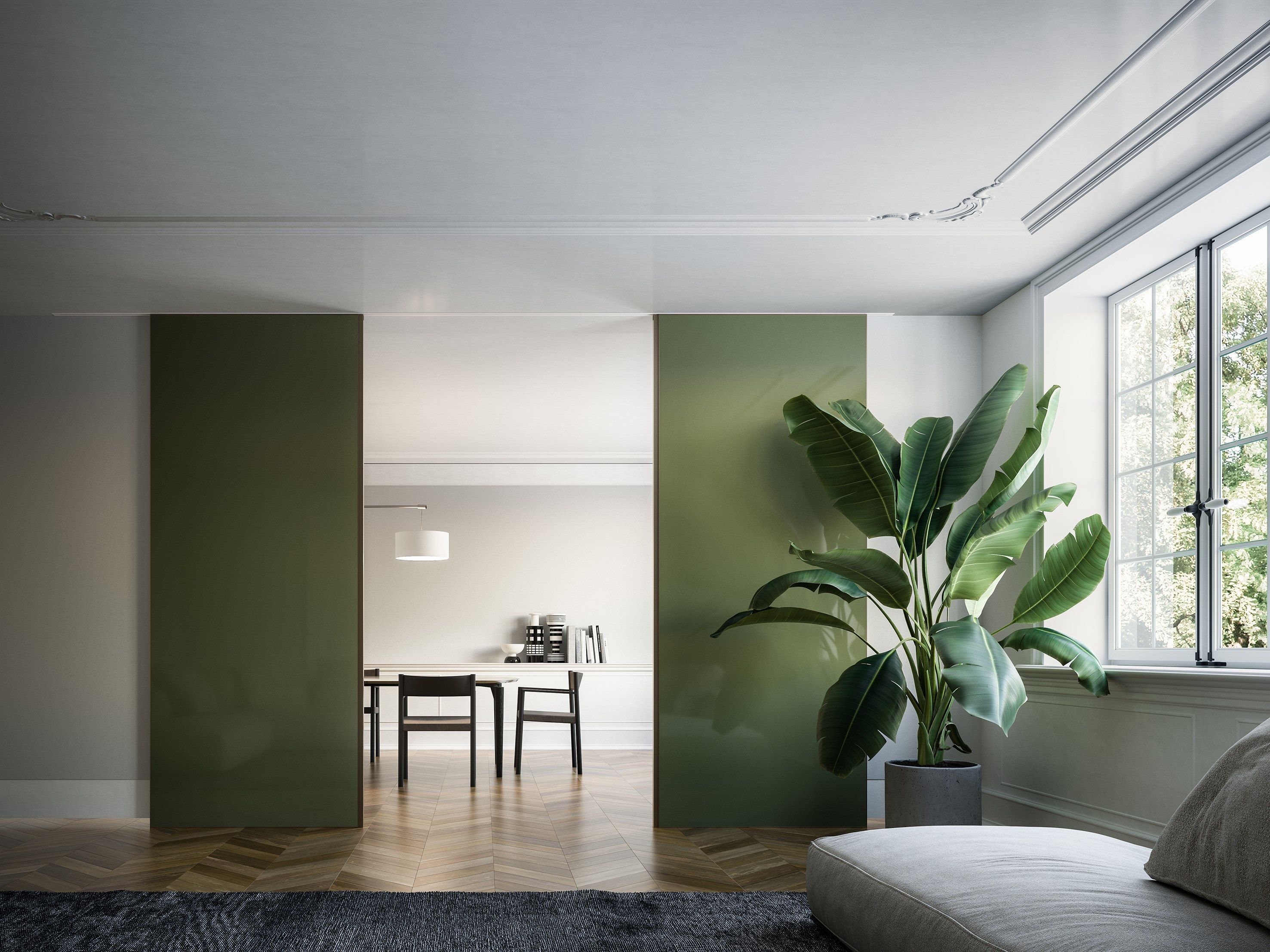 Стеклянная дверь ADL Ipe ARCH-00047169 - Вид №1