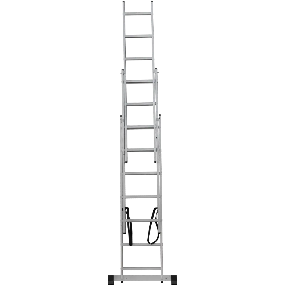 Лестница 3-секционная DILWIS 7 ступеней максимальная нагрузка 150 кг STLM-2184077 - Вид №2