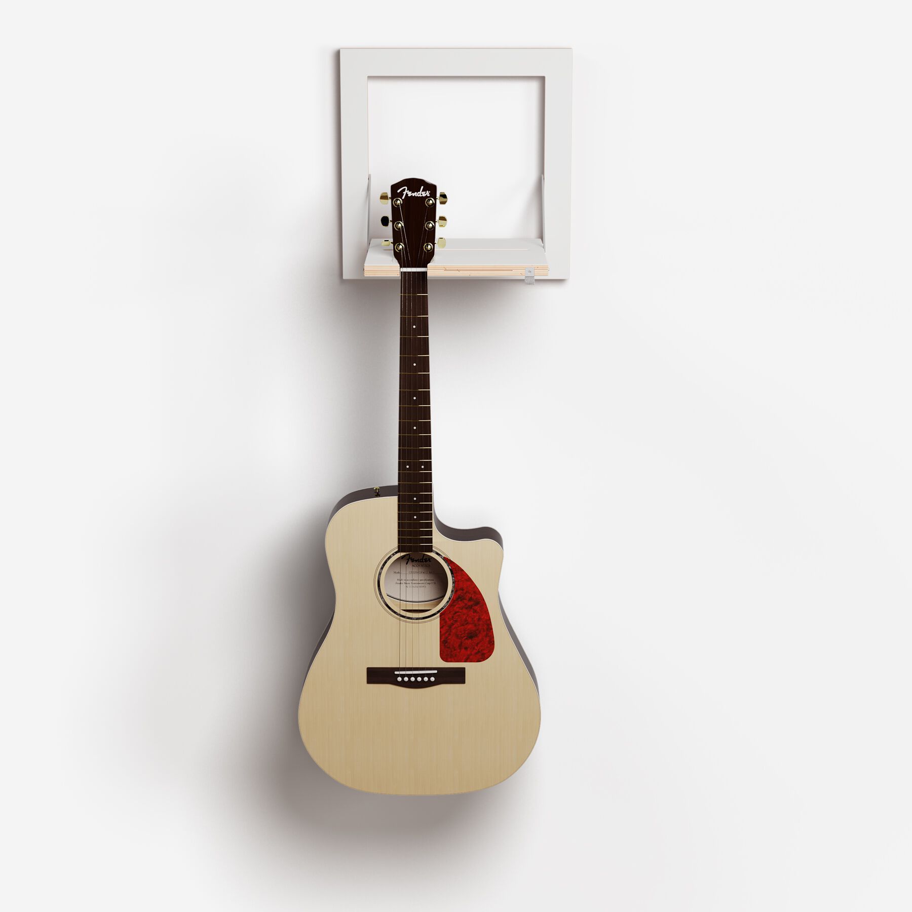 Откидная полка из фанеры AMBIVALENZ Fläpps Guitarhäng 40x40-1 ARCH-00065943 - Вид №8