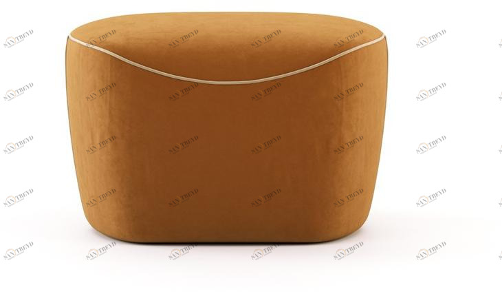 Domkapa Прямоугольный бархатный пуф sun-id-1427899