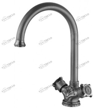 Zorg A 2005K-SL серебро Смеситель для кухни Zorg 320 х 194 