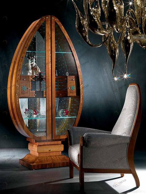 Carpanelli Витрина в вишне  V548 