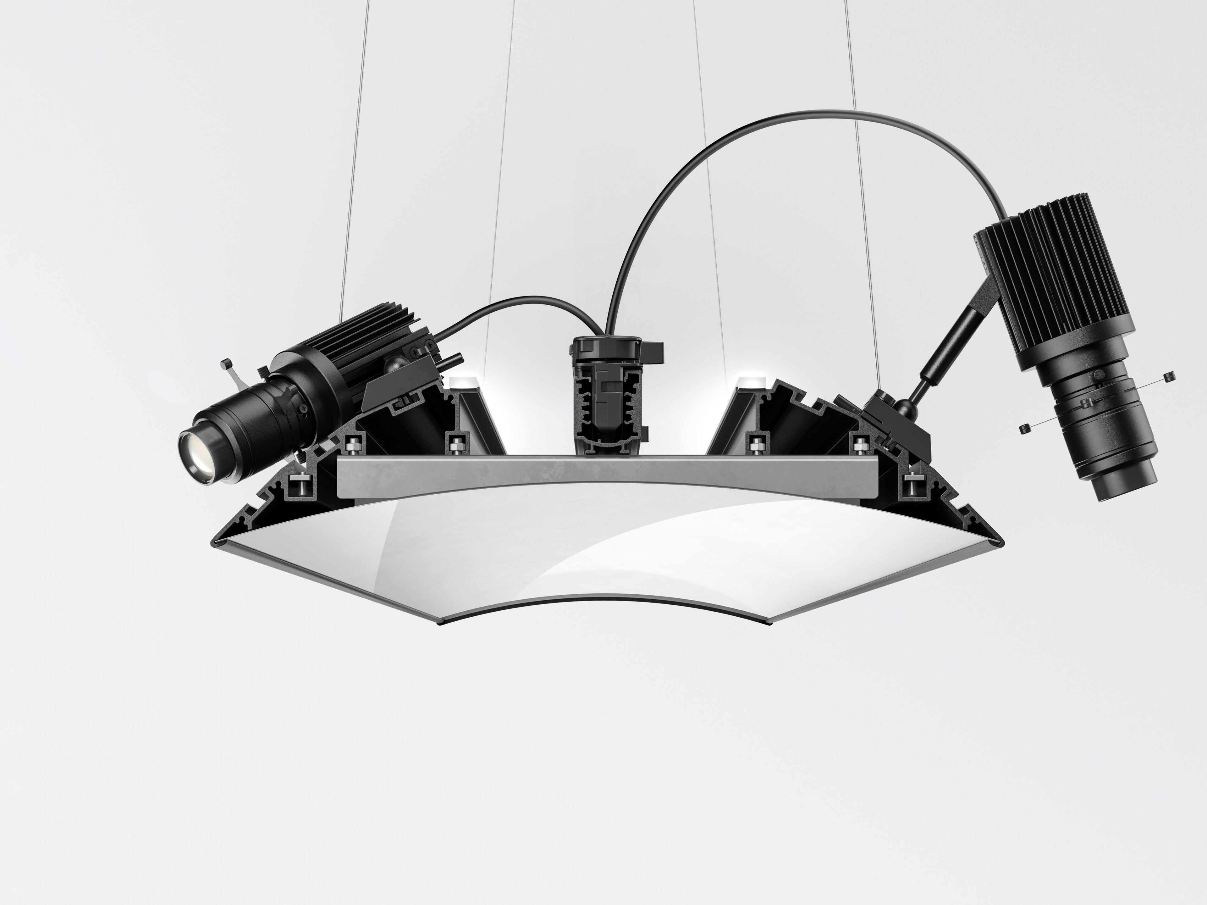 Регулируемый металлический подвесной светильник Artemide REFLEXUS ARCH-00115295 - Вид №1