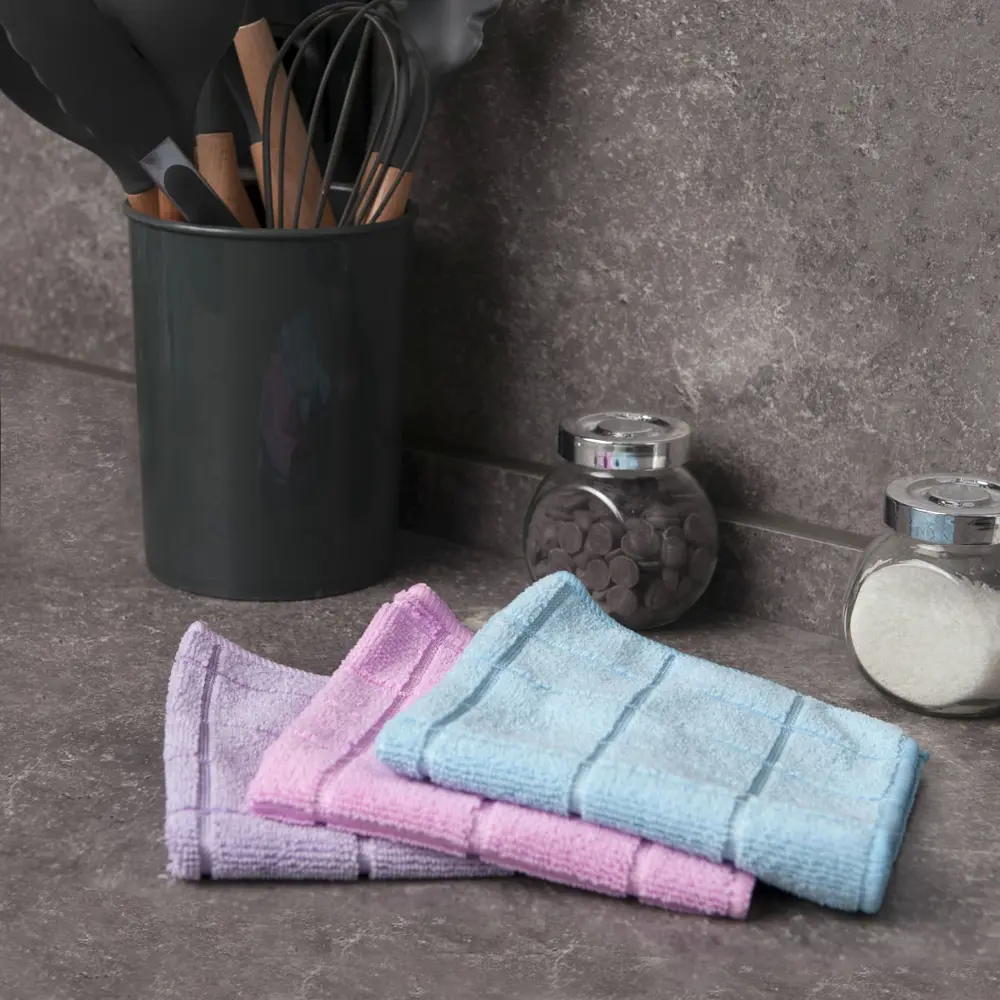 YOU'LL LOVE Салфетки микрофибра для уборки - набор 3 шт 83518346 STLM-0041680 - Вид №4