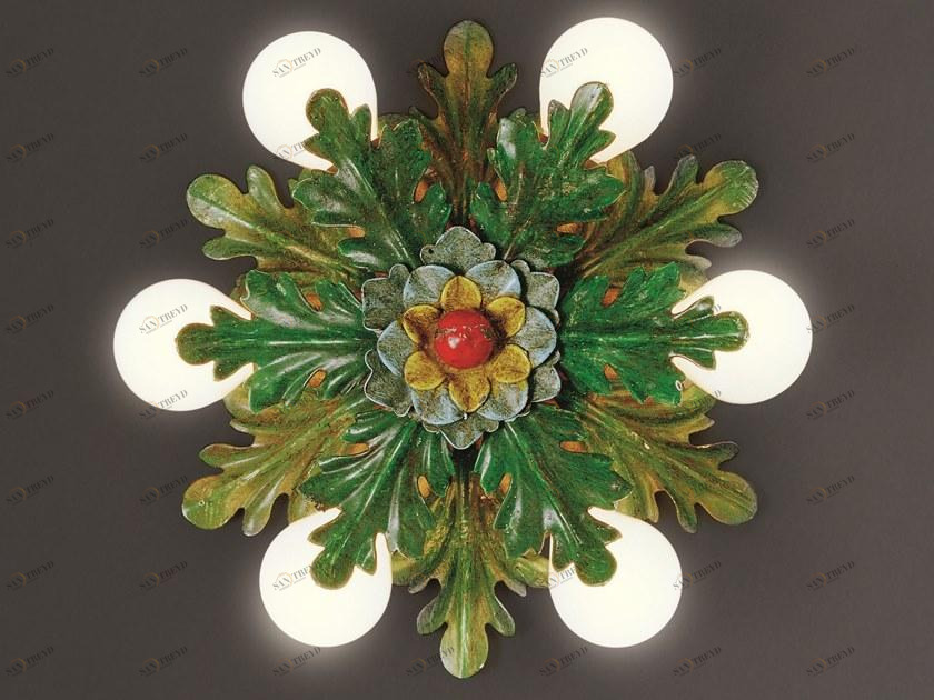 OFFICINACIANI Потолочный светильник из железа с прямым светом  Hl1064pl-6 