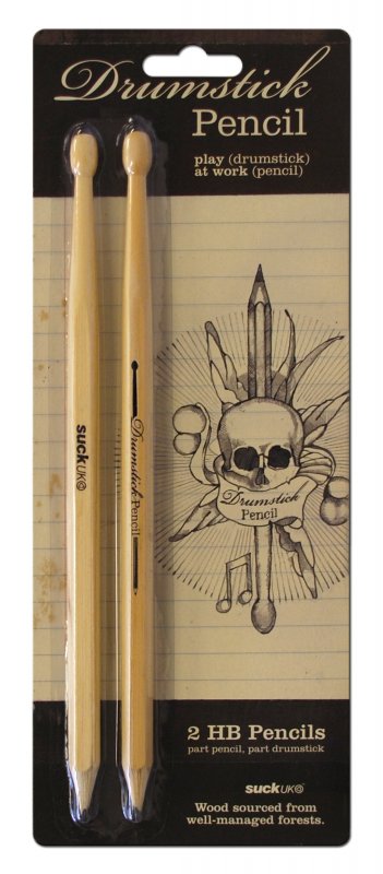 SK DRUMPENCIL1 Карандаши drumstick Suck UK  - Вид №1