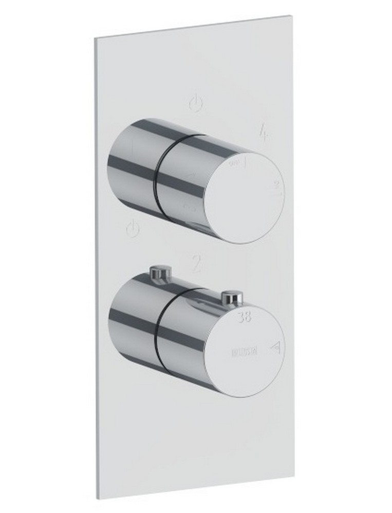 4612/4/PQ/E
+ 484023 Bellosta Rubinetterie ВСТРОЕННЫЙ ТЕРМОСТАТИЧЕСКИЙ СМЕСИТЕЛЬ С ДИВЕРТЕРОМ НА 4 ВЫХОДА Like