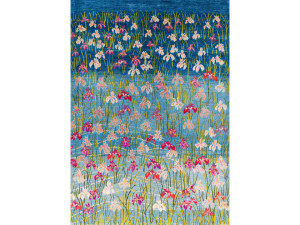 Прямоугольный шерстяной ковер