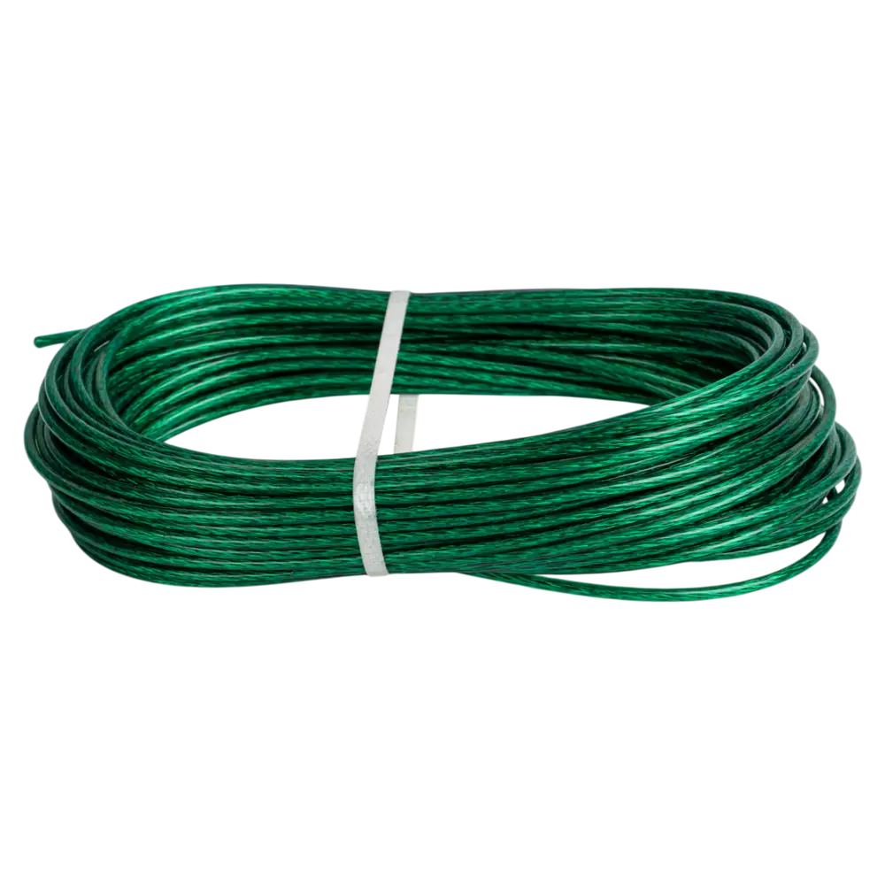 Грузоподъемный трос стальной/ПВХ 3 мм 20 м Santreyd STLM-2014442 - Вид №1