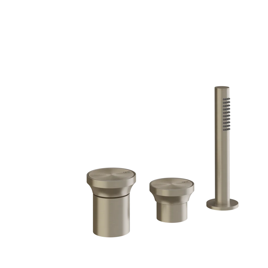 Смеситель для ванны 66043 149 Gessi Origini МАТОВЫЙ НИКЕЛЬ FINOX 66043149