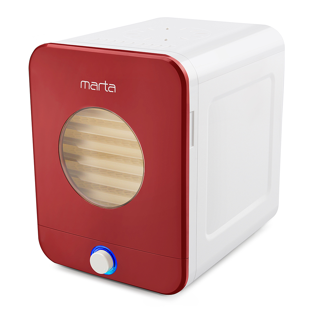 8194628 Сушилка для овощей и фруктов MARTA MT-1955 красный STDN-0120750