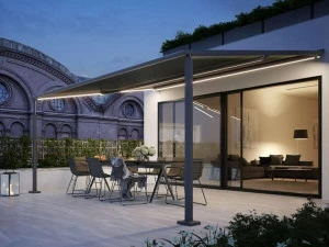 markilux Раздвижной тент с боковыми направляющими