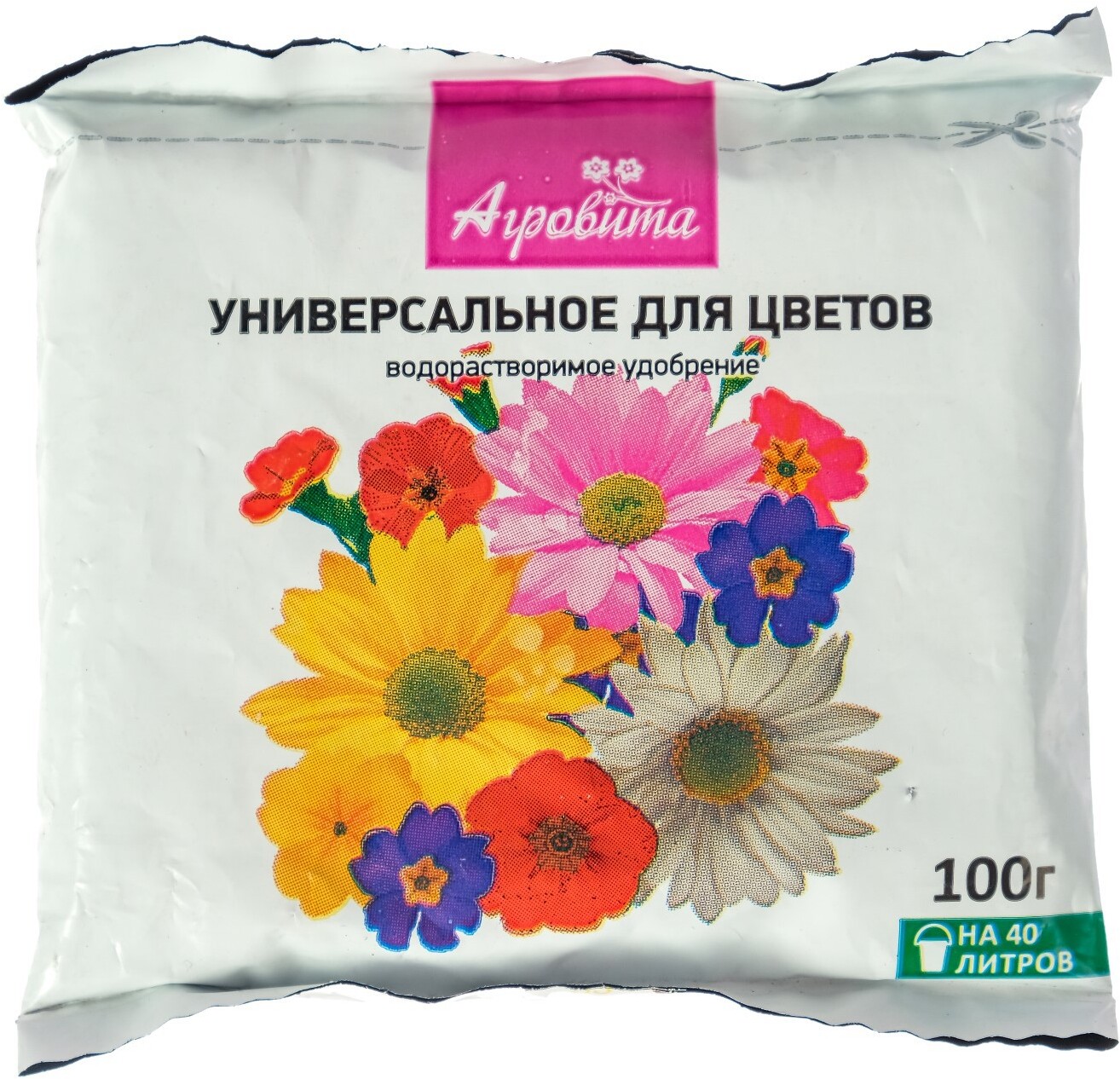 91083254 Удобрение минеральное Агровита для цветов универсальное 100 г STLM-0475353 НОВ-АГРО
