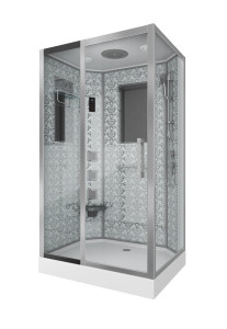 93866167 Душевая кабина NG-7711WL низкий поддон 90x120 см Luxe STLM-0598188 NIAGARA