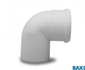 KHG71409441 Отвод полипропиленовый 87°, диам. 125 мм, HT (KHG71409441) BAXI