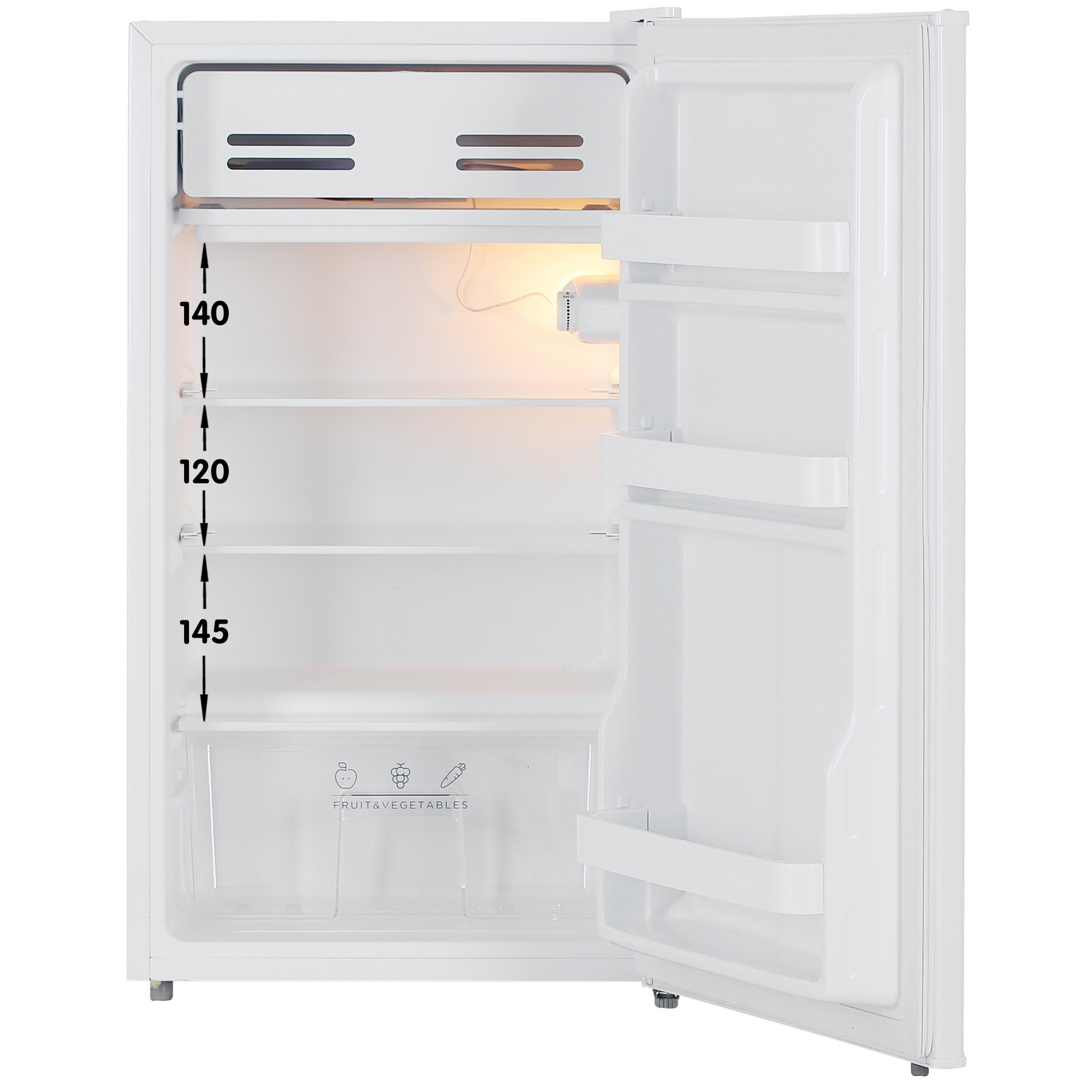 9062983 Холодильник компактный   Бирюса 95 белый STDN-0116181 - Вид №1