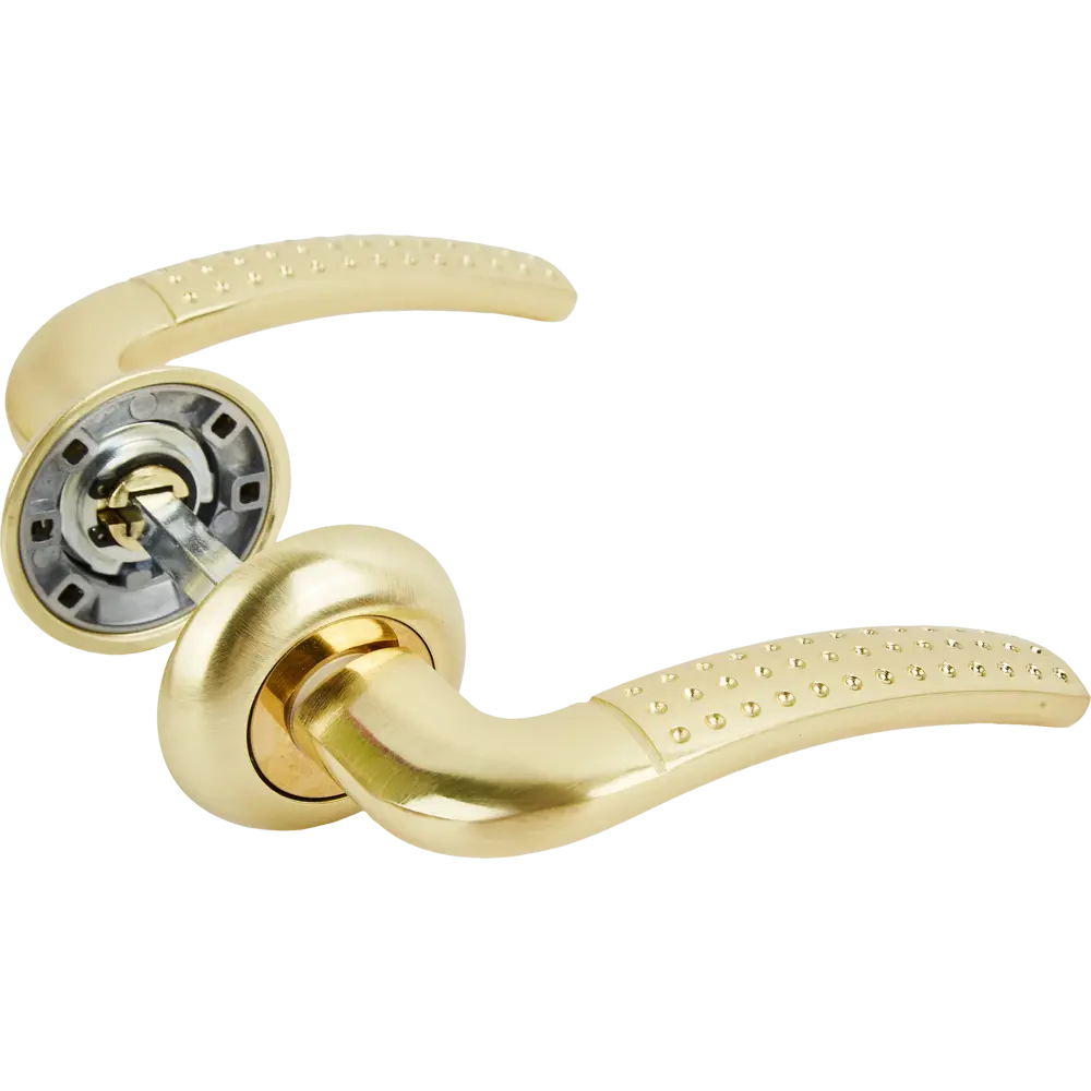 Дверные ручки EDSON EDS-10-Z01 золотые для межкомнатных дверей 85170615 STLM-0059414