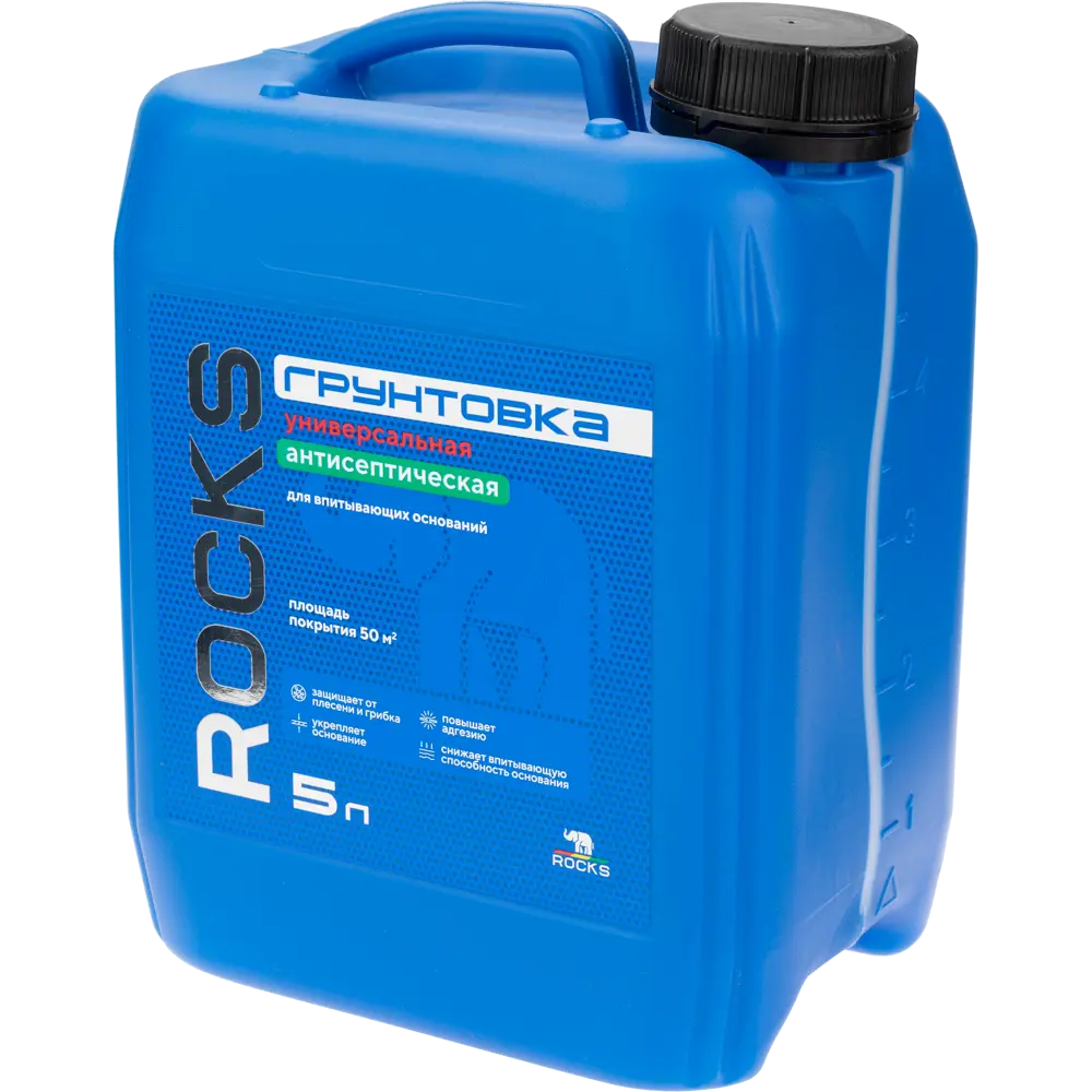 Грунтовка универсальная для влажных помещений Rocks 5 л STLM-2150792 - Вид №3