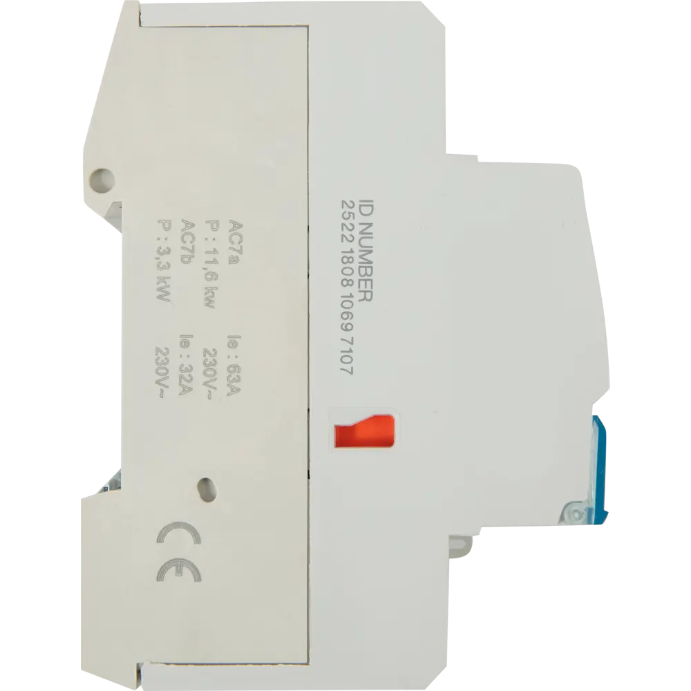 Контактор модульный Hager 2НЗ, 63А, 230 В, 3М STLM-2066715 - Вид №3