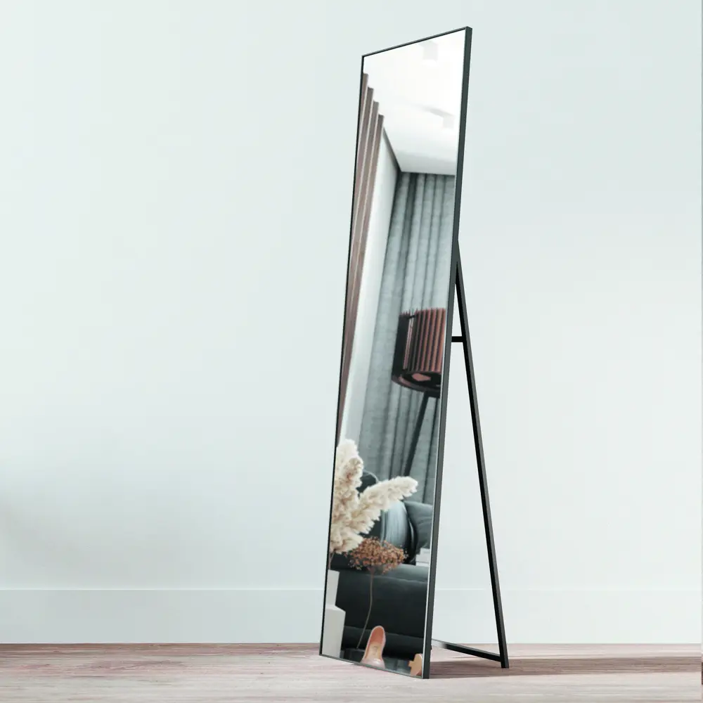 Santreyd Зеркало Токио настенное прямоугольное 40x160 см черное 87332419 Бытовое зеркало STLM-1436724 - Вид №6