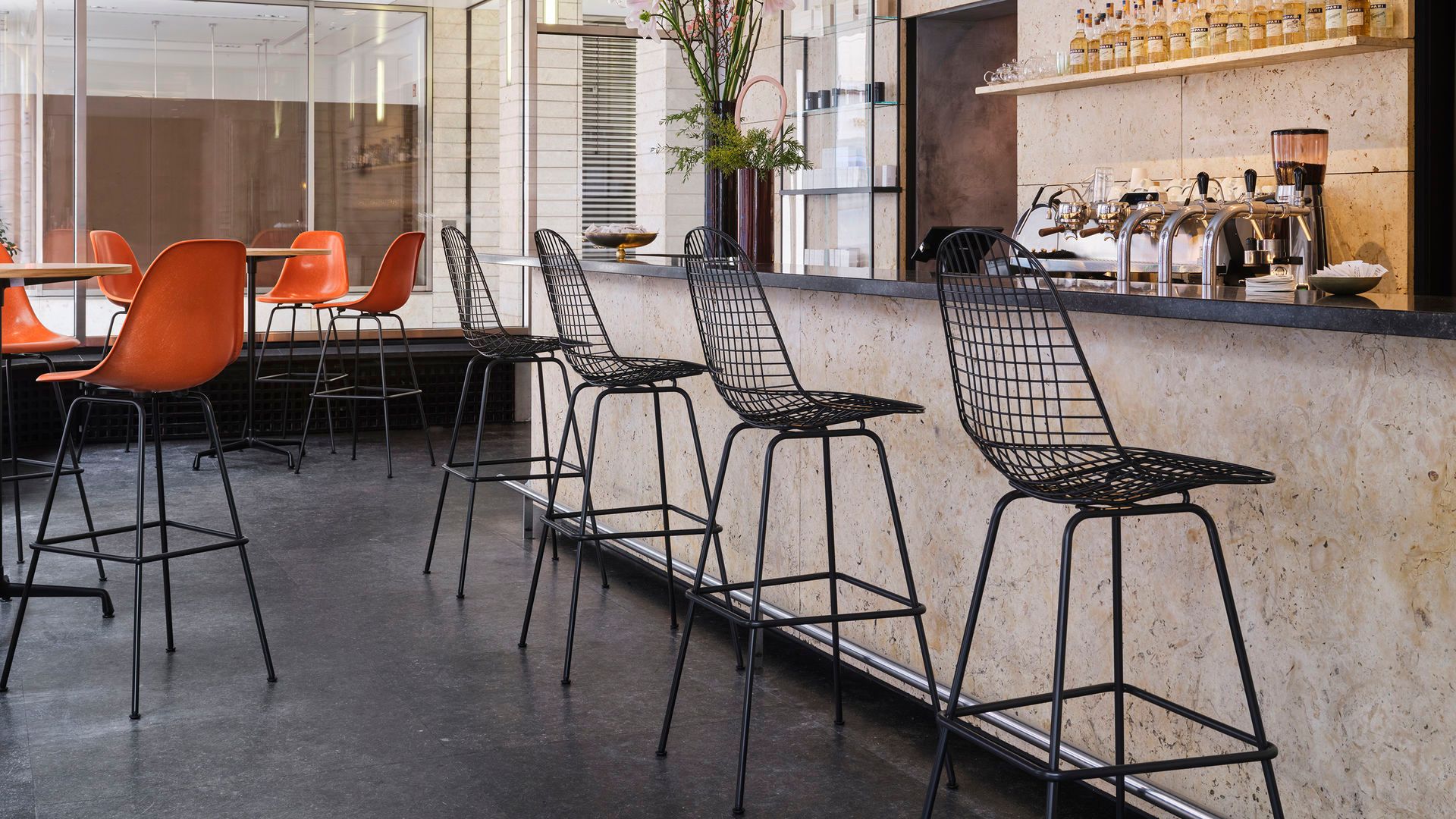 Металлический кухонный стул VITRA Wire Chair ARCH-00031569 - Вид №2