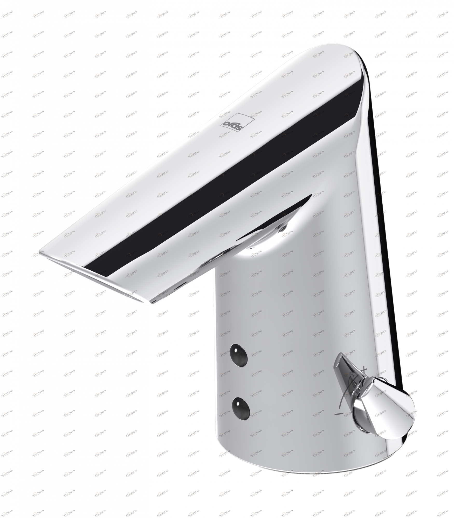 Oras 1724FTZ Смеситель для умывальника, 9/12 V, Bluetooth 1724FTZ Optima Хром 