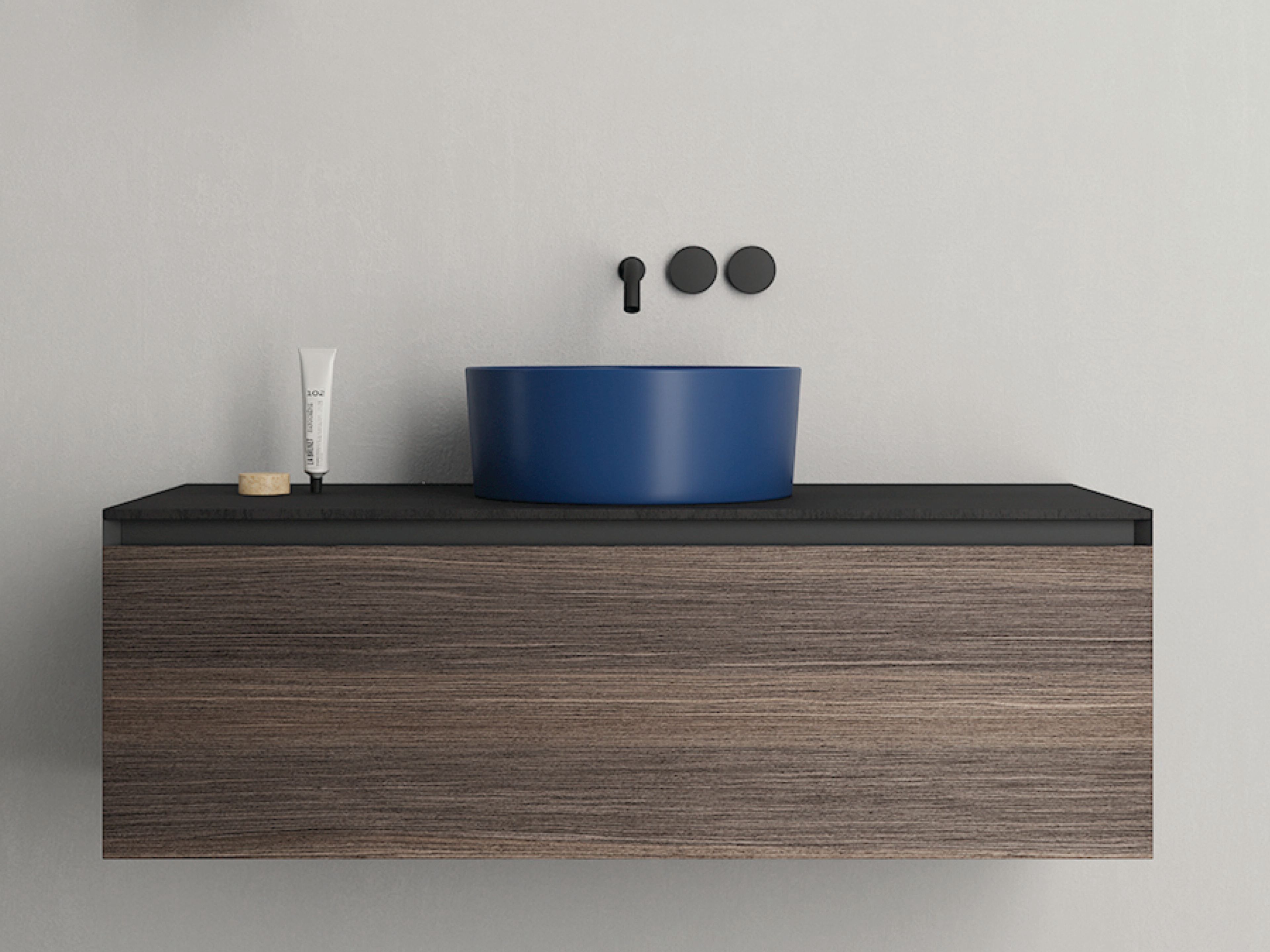 МДФ подвесной шкаф для умывальника с ящиком Nic Belt ARCH-00018349