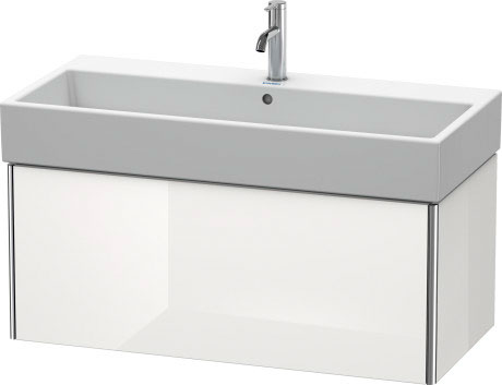 XS409609191 Тумбочка подвесная XSquare #XS4096 984 x 460 мм Серо-коричневый декор Duravit - Вид №2