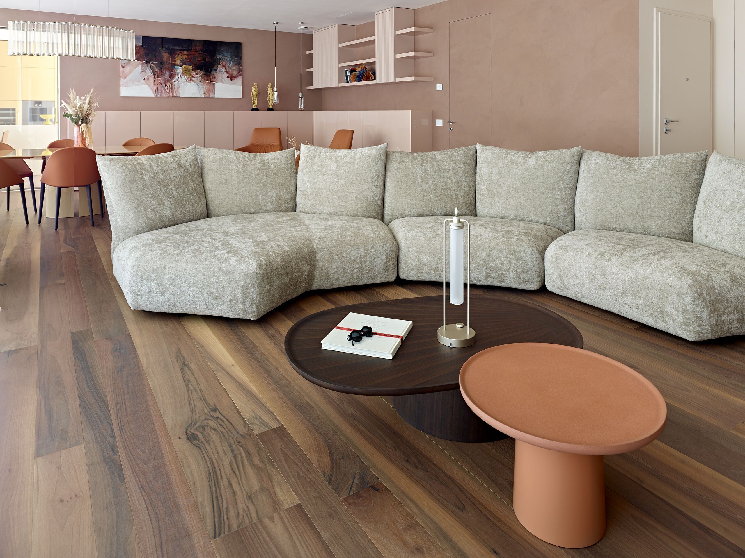 Биосовместимый трехслойный деревянный пол Fiemme Tremila Fior di Fiemme ARCH-00000385 - Вид №1