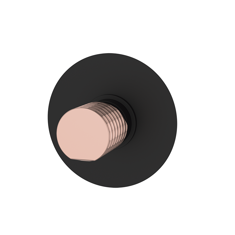 75115726 PREMIUM Черный Встроенный смеситель Черно-Розовое GRB MIXERS 