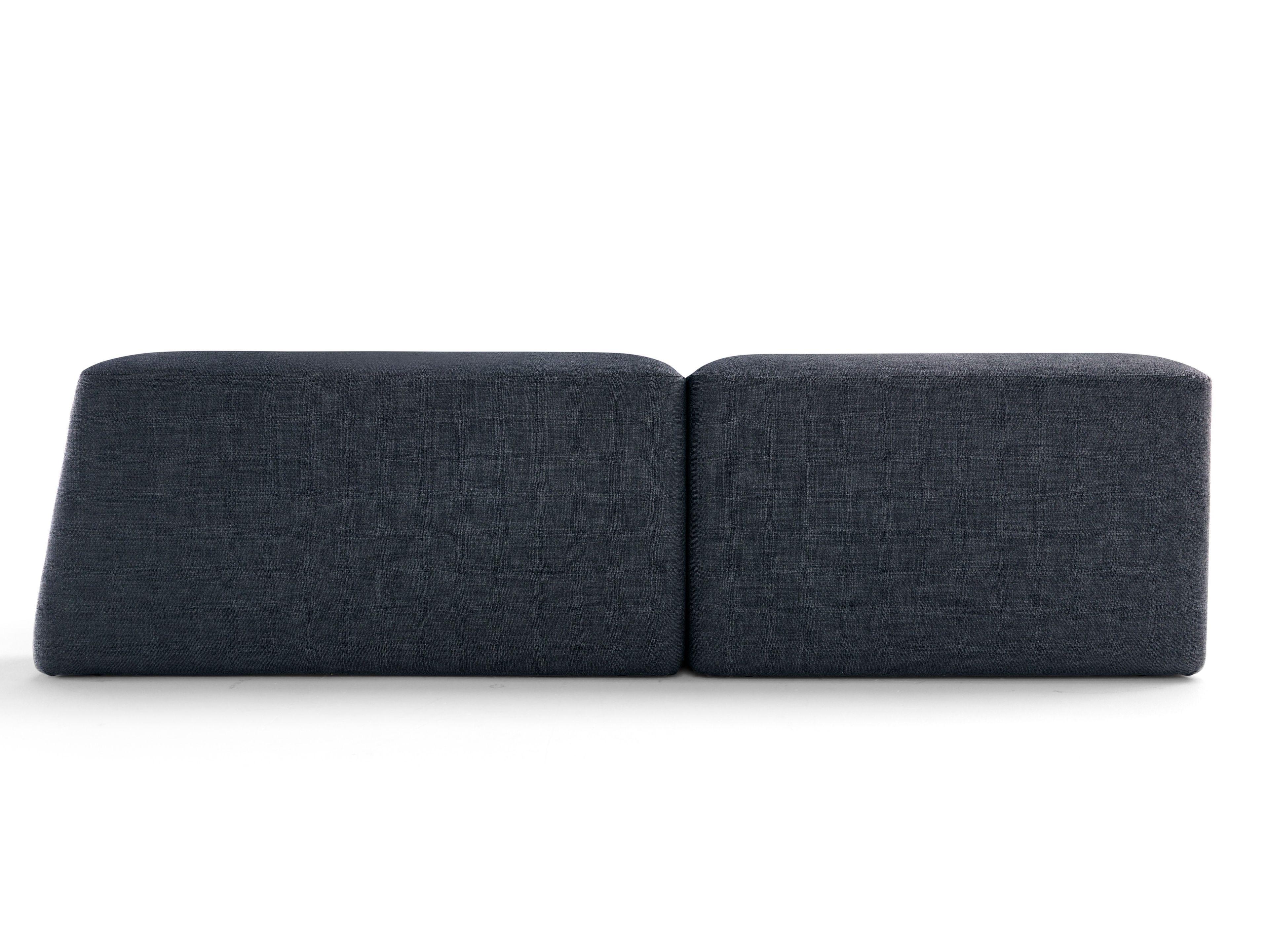 Двуспальная кровать из ткани с мягким изголовьем Amura ARCH-00109749 - Вид №2