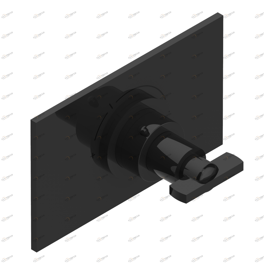 U2A-5100B Ручка регулировки для термостата THG, арт.5100A 1/2" и 5200A 3/4" Thg-paris Le 11 Покрытие PVD бронза U2A 5100B CAT.F