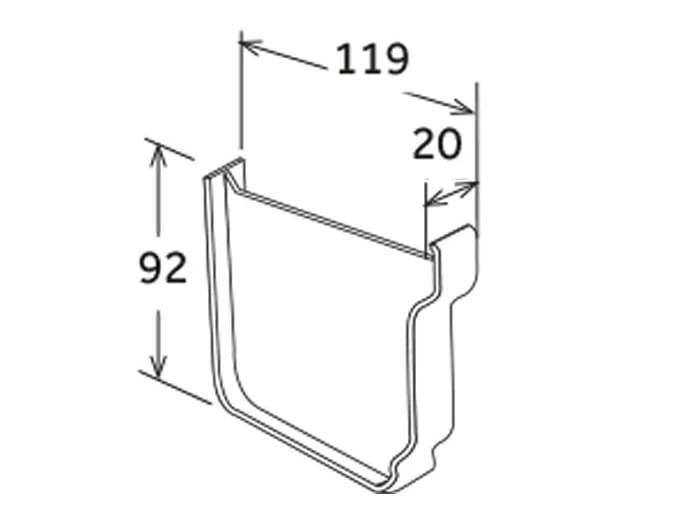 Лучшая модель Купраелита водосточная головка First Corporation First Plast ARCH-00149040 - Вид №1