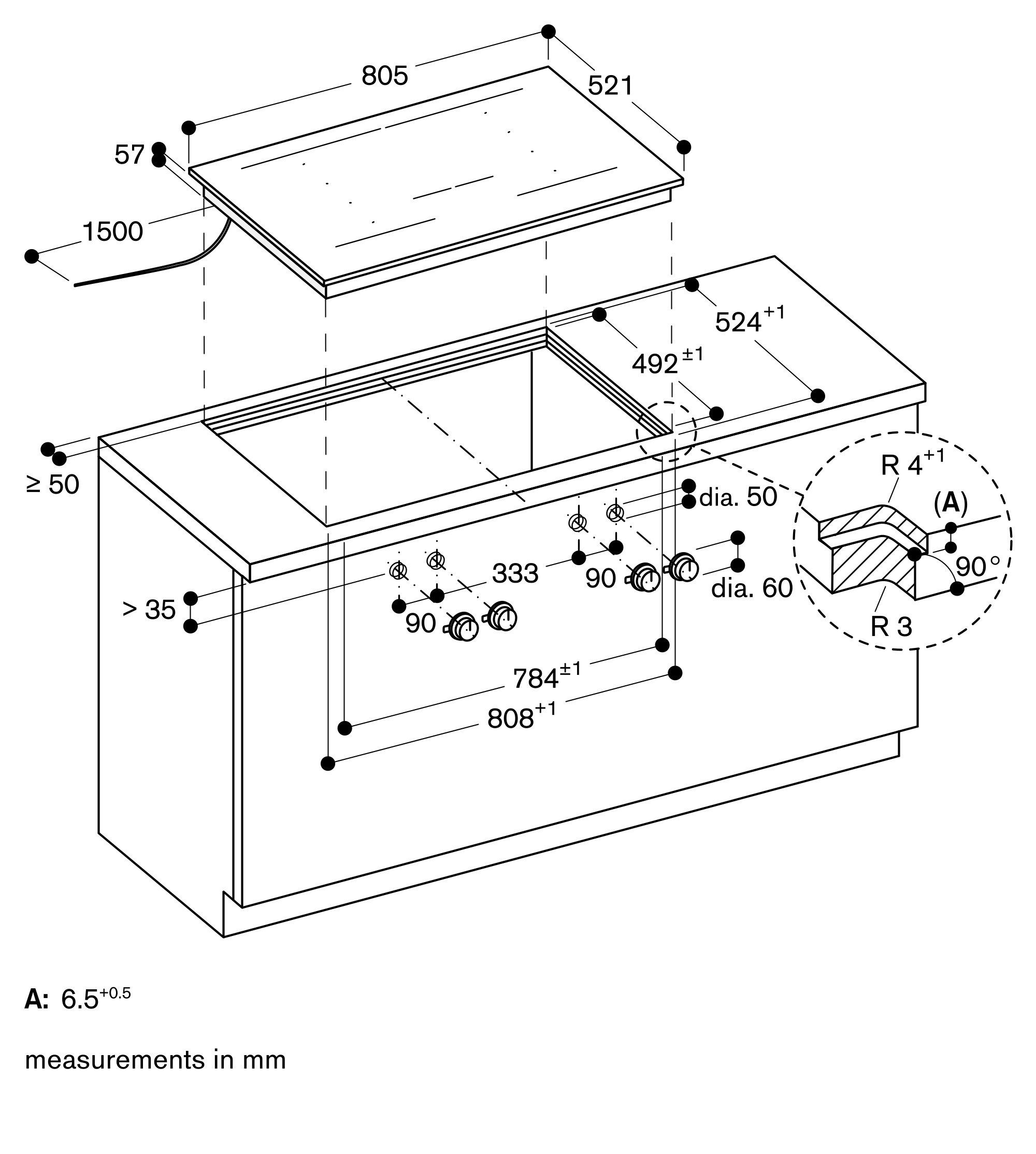 Индукционная плита Wire top GAGGENAU Vario 400 ARCH-00148884 - Вид №4