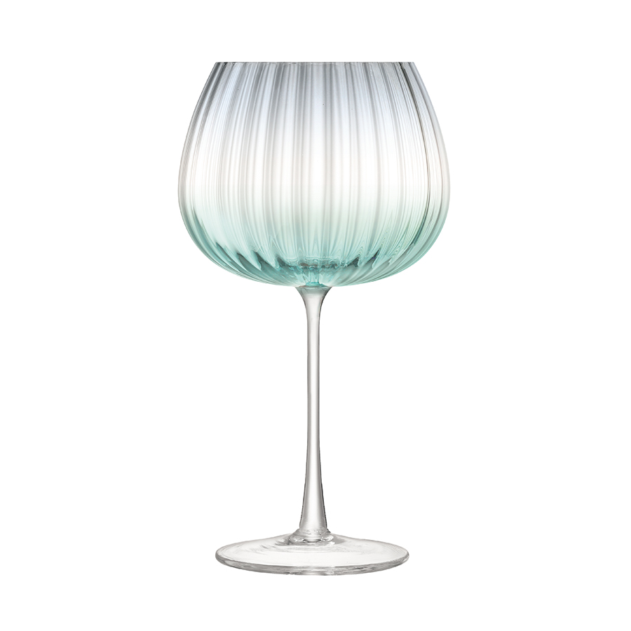 Набор из 2 круглых бокалов Dusk 650 мл зелёный-серый LSA International G144323151 - Вид №3