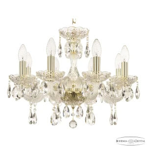 91901395 Люстра подвесная Bohemia ivele crystal 319520 319520 8 ламп 16 м² цвет золото STLM-1395205