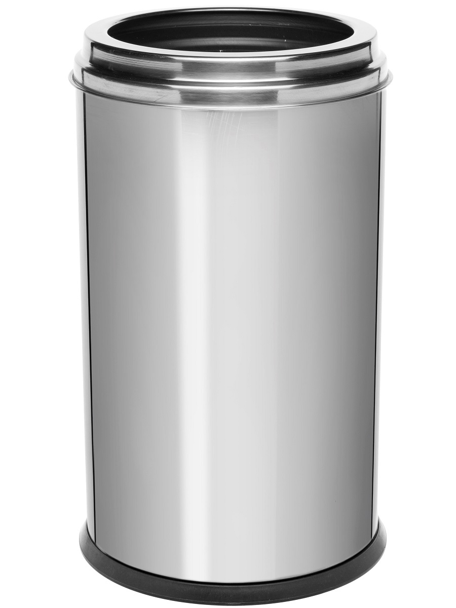 Ведро для мусора  без крышки Lepus 16L Chrome NAVAKO 11101