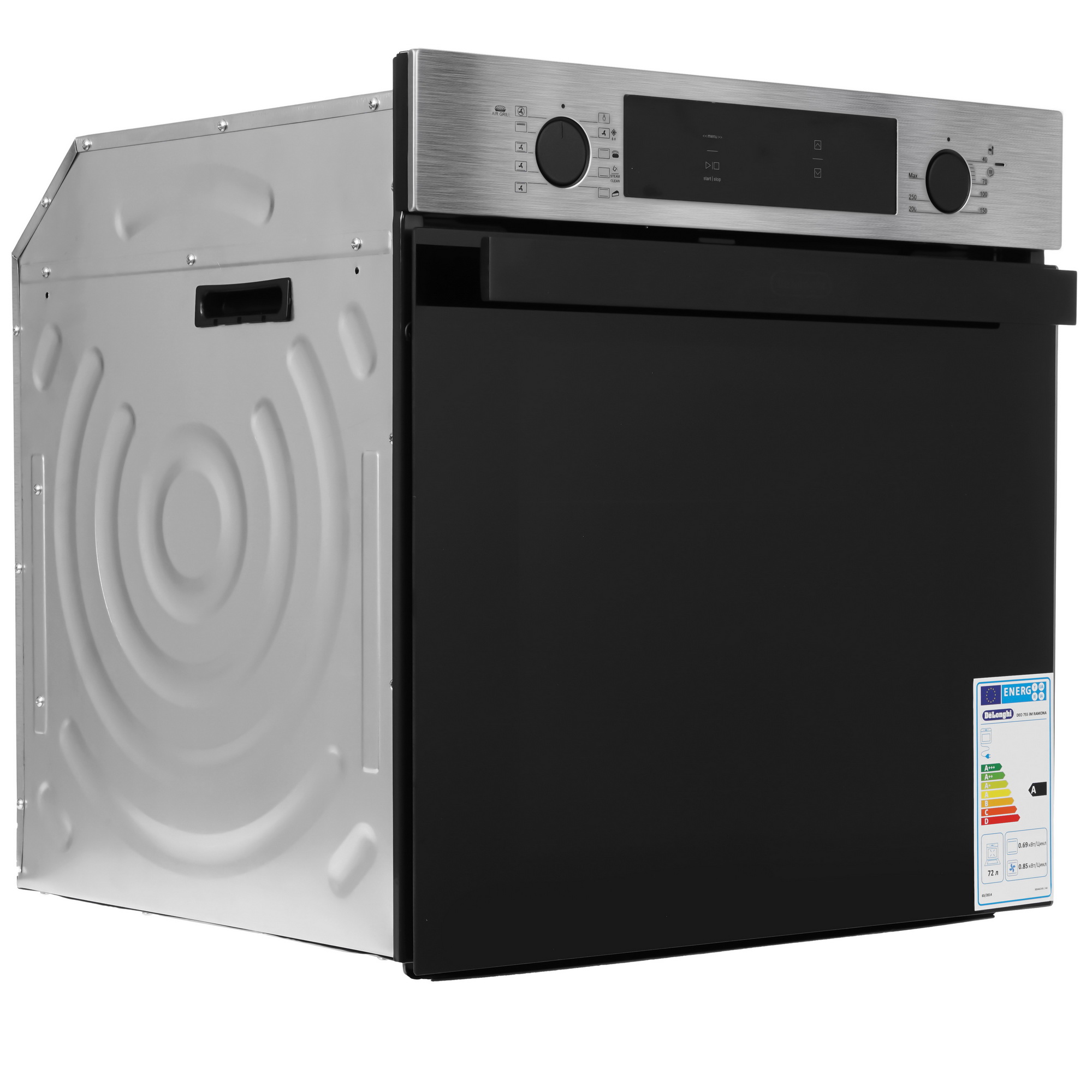 5607417 Электрический духовой шкаф DeLonghi Deo 755 IM Ramona серебристый STDN-0036395 - Вид №1