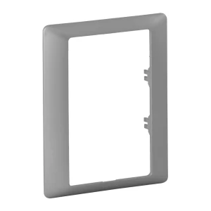 Рамка для розетки 2x2К+3 Legrand VLN-L 1 пост цвет алюминий 82168455 STLM-2073247