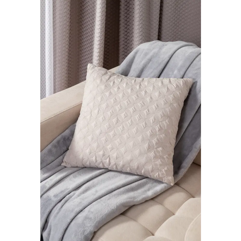 Подушка, 43х43 см, цвет бежевый LINEN WAY STLM-2160463 - Вид №3