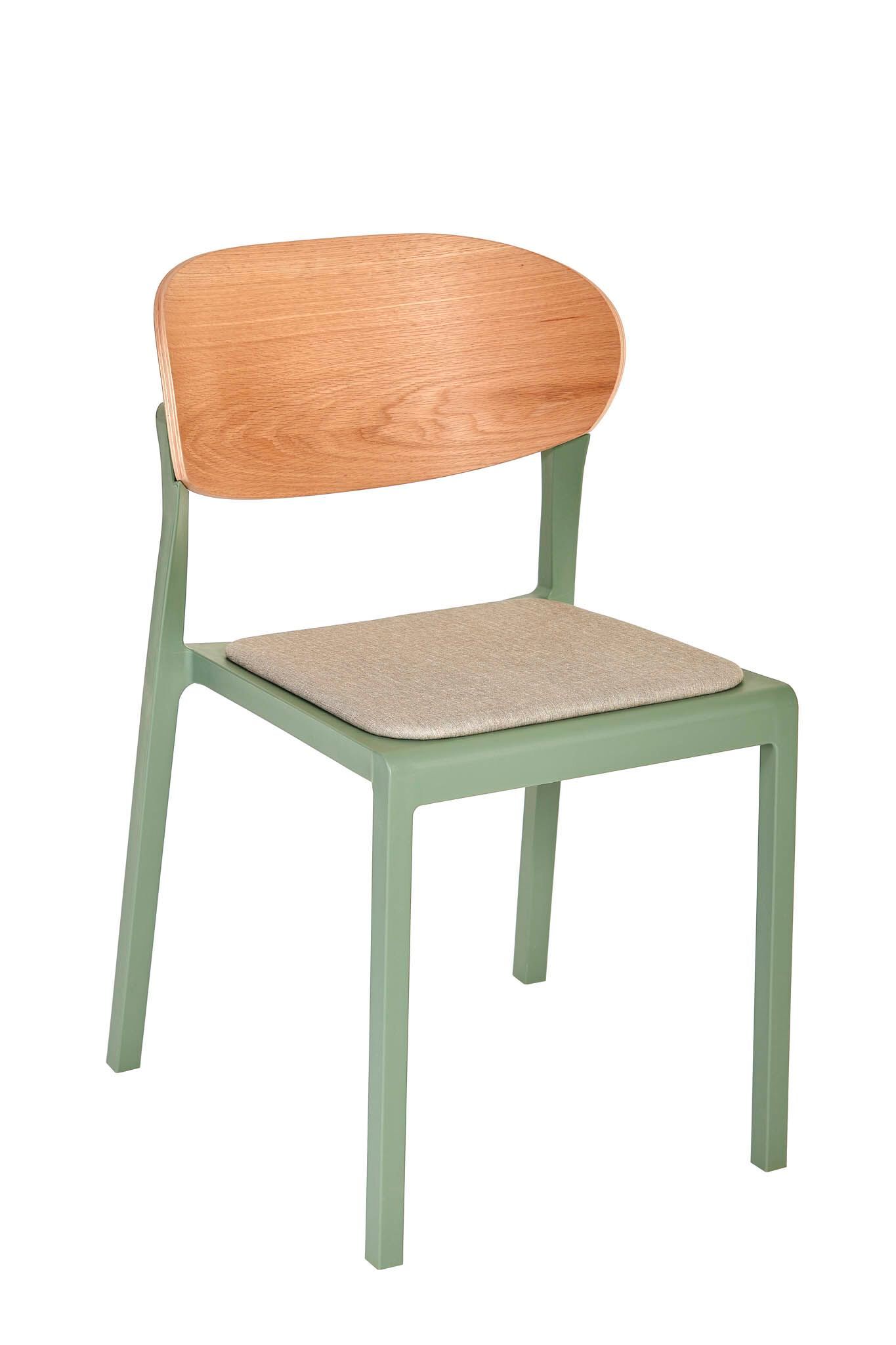 Садовый стул из полипропилена с деревянной спинкой Ezpeleta BAKE WOOD ARCH-00073360 - Вид №46