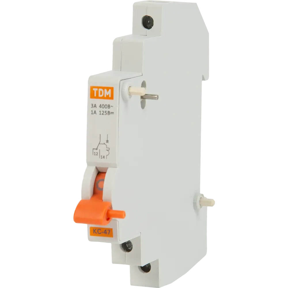 Дополнительный контакт TDM Electric КС47 для DIN-рейки 84399601 STLM-0049367