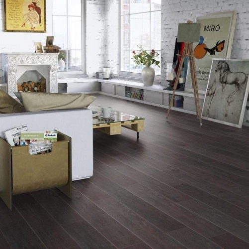 Виниловый ламинат Tarkett Lounge Bali Дуб с брашью (Текстурированная) 914,4х152,4/101,6 мм 1000901217 - Вид №4