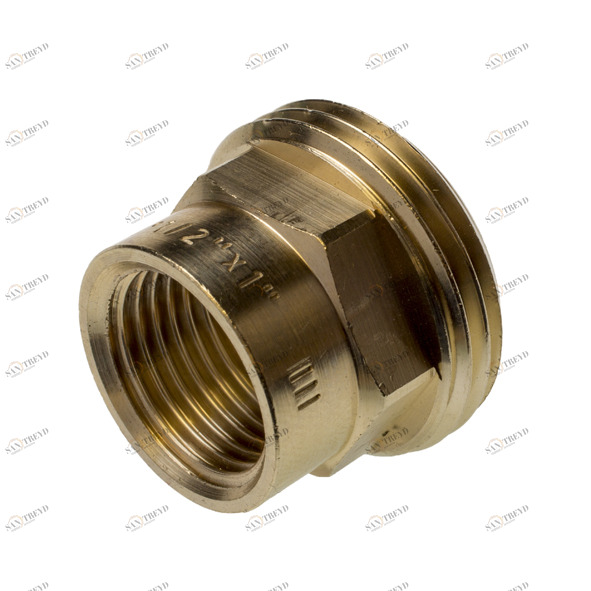 133702234 SANHA 3370 разъемн.соед.с плоск.упл. с накидной гайкой 2x23/4 мм 