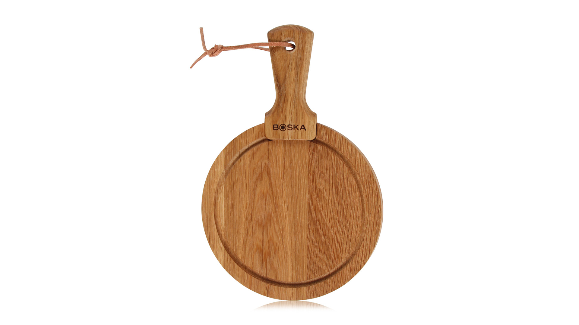 10584871 Boska Доска для сыра круглая Boska "Друзья" 24х16х3см, дуб Дерево  - Вид №1