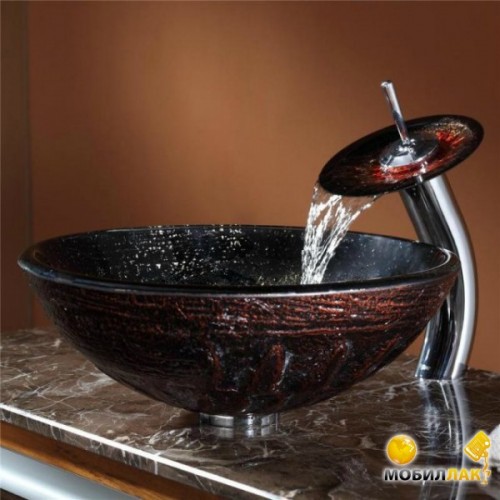 C-GV681-19mm-KGW1700 Накладная раковина на столешницу  прямоугольная Krausru  - Вид №3